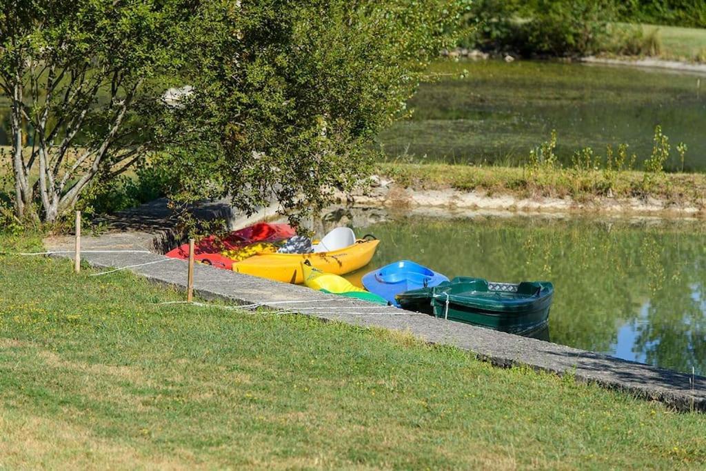 Chalet Au Milieu De La Foret Avec Lac A Proximite Layrac Dış mekan fotoğraf