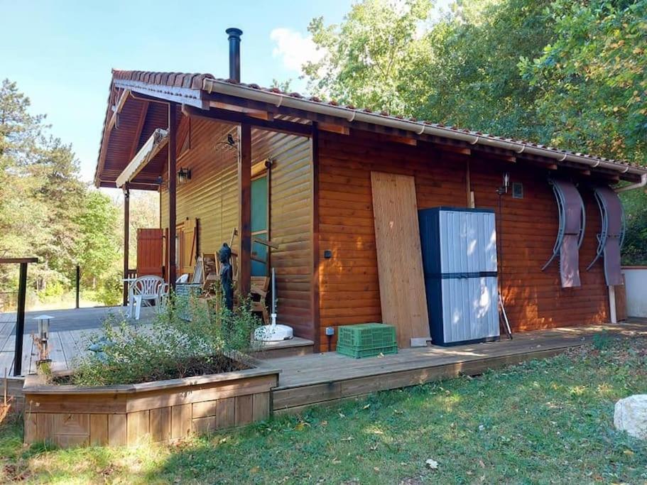 Chalet Au Milieu De La Foret Avec Lac A Proximite Layrac Dış mekan fotoğraf